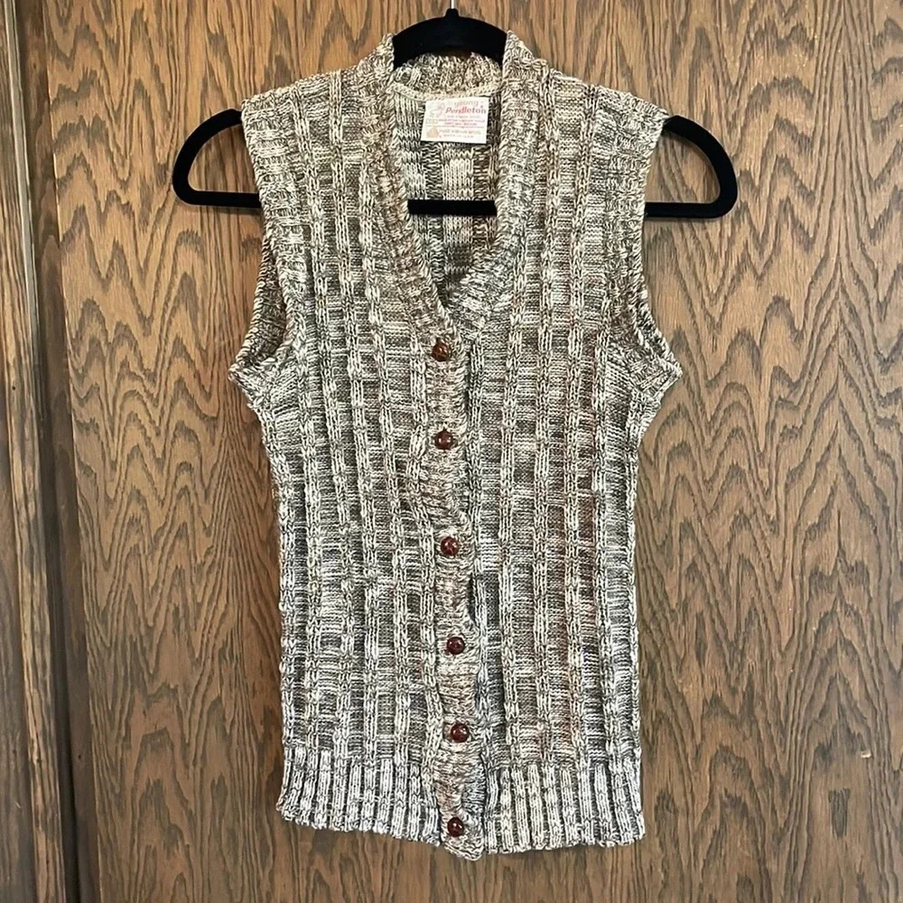 Pendelton Wool Vest S